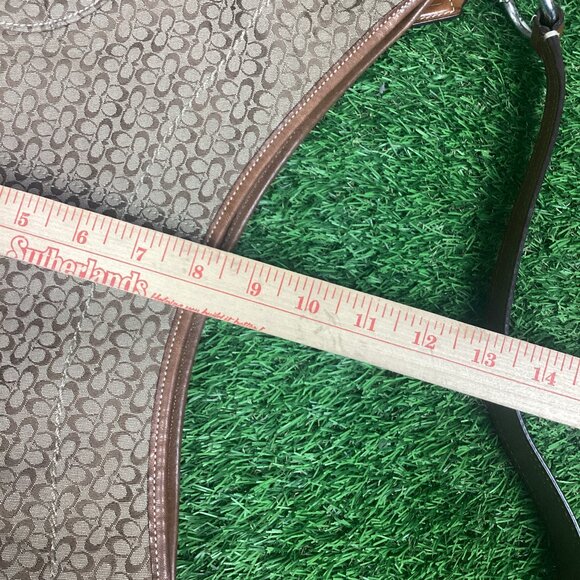 Vintage Coach Soho Small Signature Hobo Rounded Handbag - Picture 13 of 16